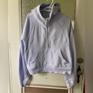 Lululemon Scuba oversized half zip